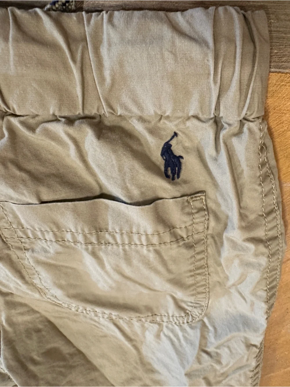 Polo Ralph Lauren Boys Khaki Jogger Pants Size Small